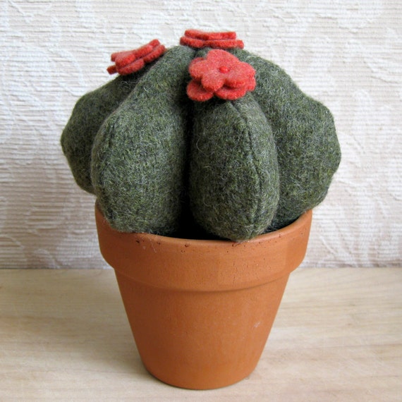 large stuffed cactus