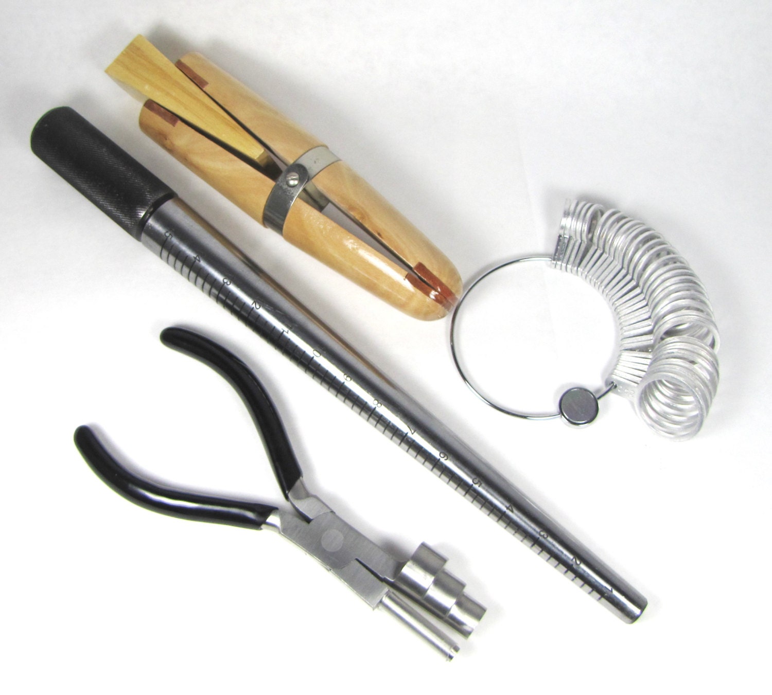 Pro Ring Making tool kit Steel ring mandrel Ring coiling