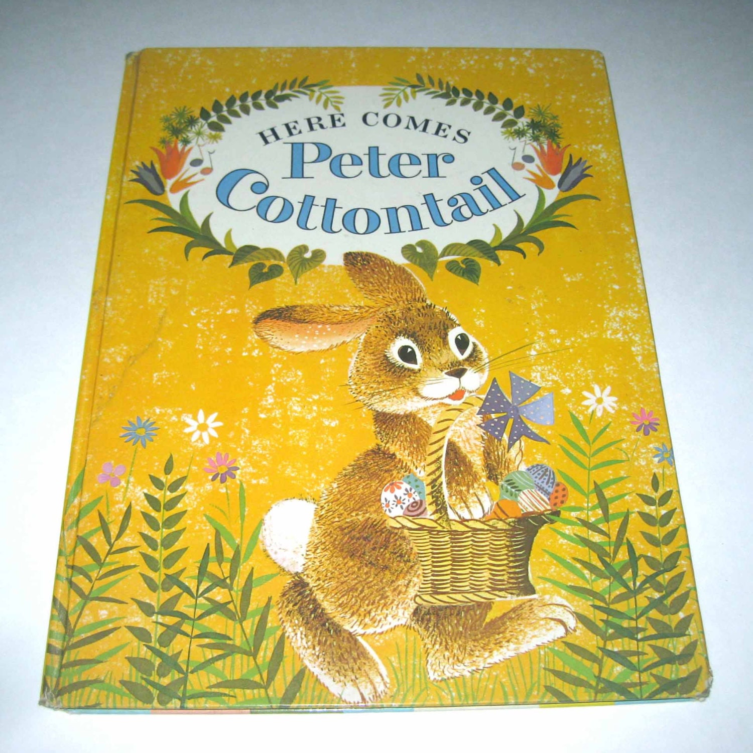 Here Comes Peter Cottontail Vintage 1960s Children's Over
