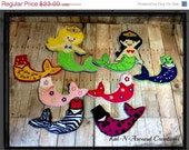 Christmas In July Sale Mermaid felt paper doll set Il_170x135