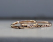 narrow unique wedding ring