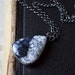 Merlinite Necklace Sterling Silver Metalwork