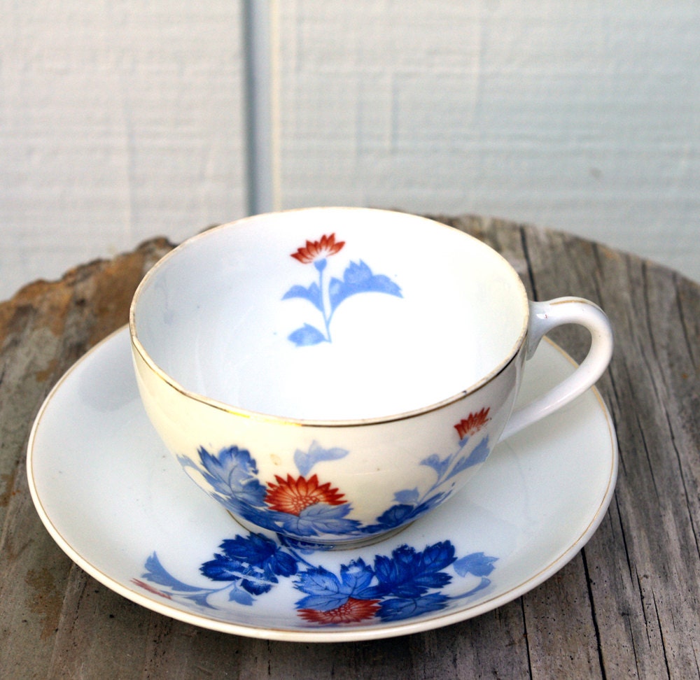 Cup and Saucer Occupied Japan