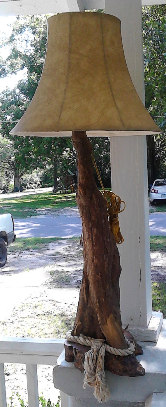 Items similar to Cypress Knee Driftwood Lamp on Etsy