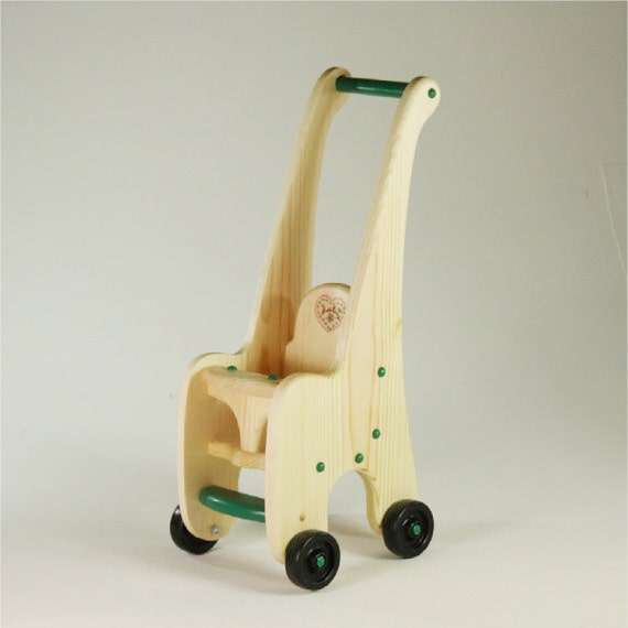 wooden stroller