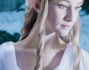 Elf Ears: Wood Elf -- handmade, latex ear tips, cosplay, costumes, Tauriel, Zelda, Halloween, Legolas, Galadriel