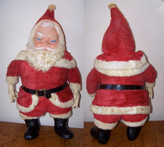 stuffed christmas santa