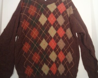 60s grunge Kurt Cobain cardigan sweater jumper by BrightCloset