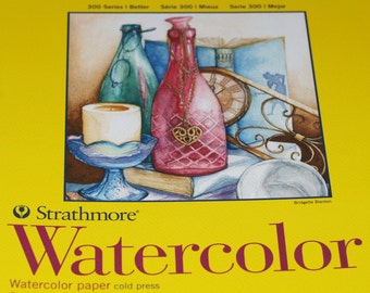 Watercolor ATC / ACEO Blanks (25) ... Cold Press Art Cards Art Supplies Acid Free Archival Painting Artist Supply Watercolour Cards