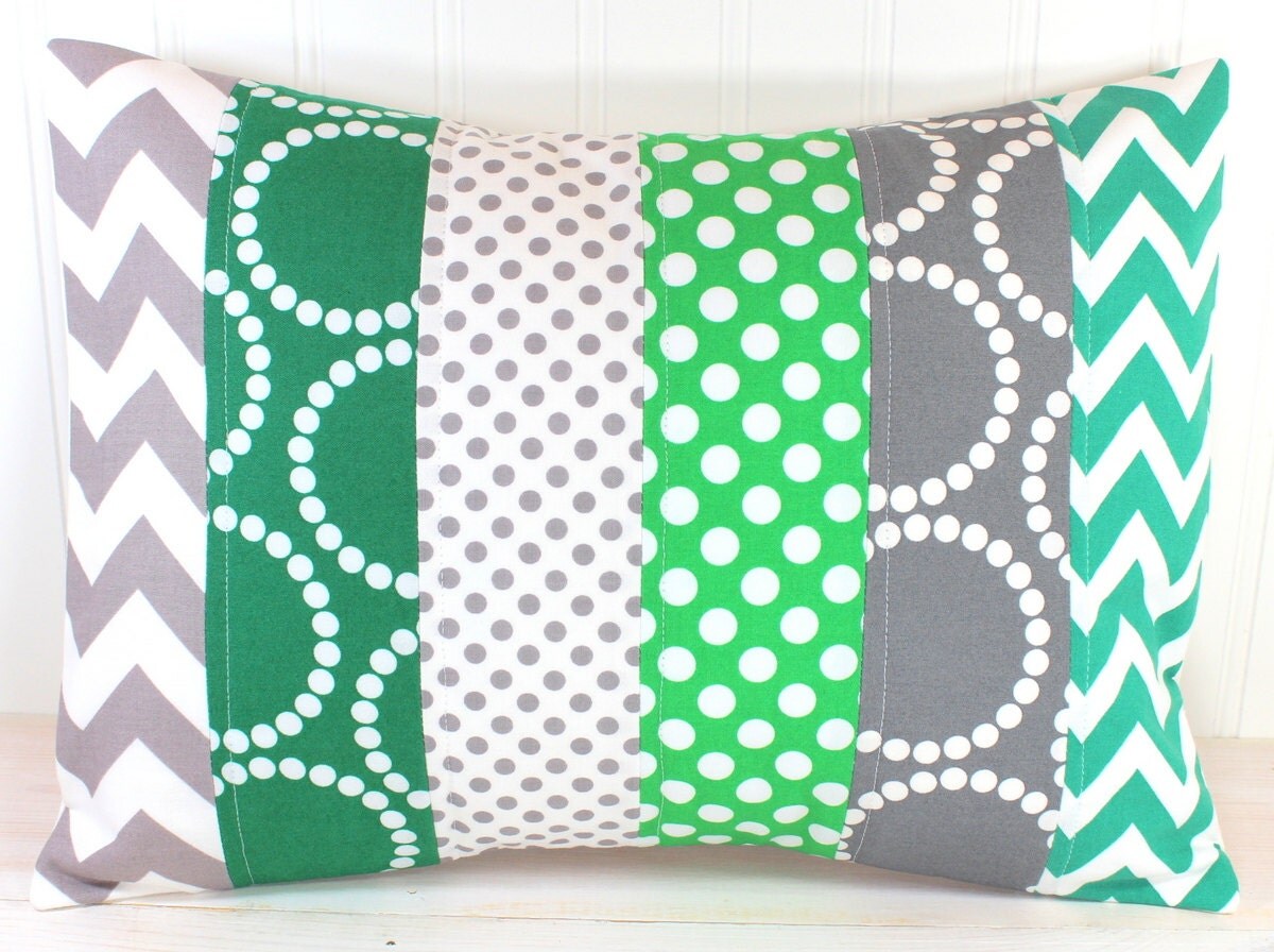 Nursery Pillow Cover Patchwork Pillow Cover Nursery Decor