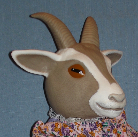 Ceramic Goat Doll Dairy Pygmy Fainting 30 by GoatieGifts ...