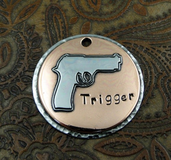 Personalized Gun Dog ID TagDog ID TagCustom Gun ID Dog