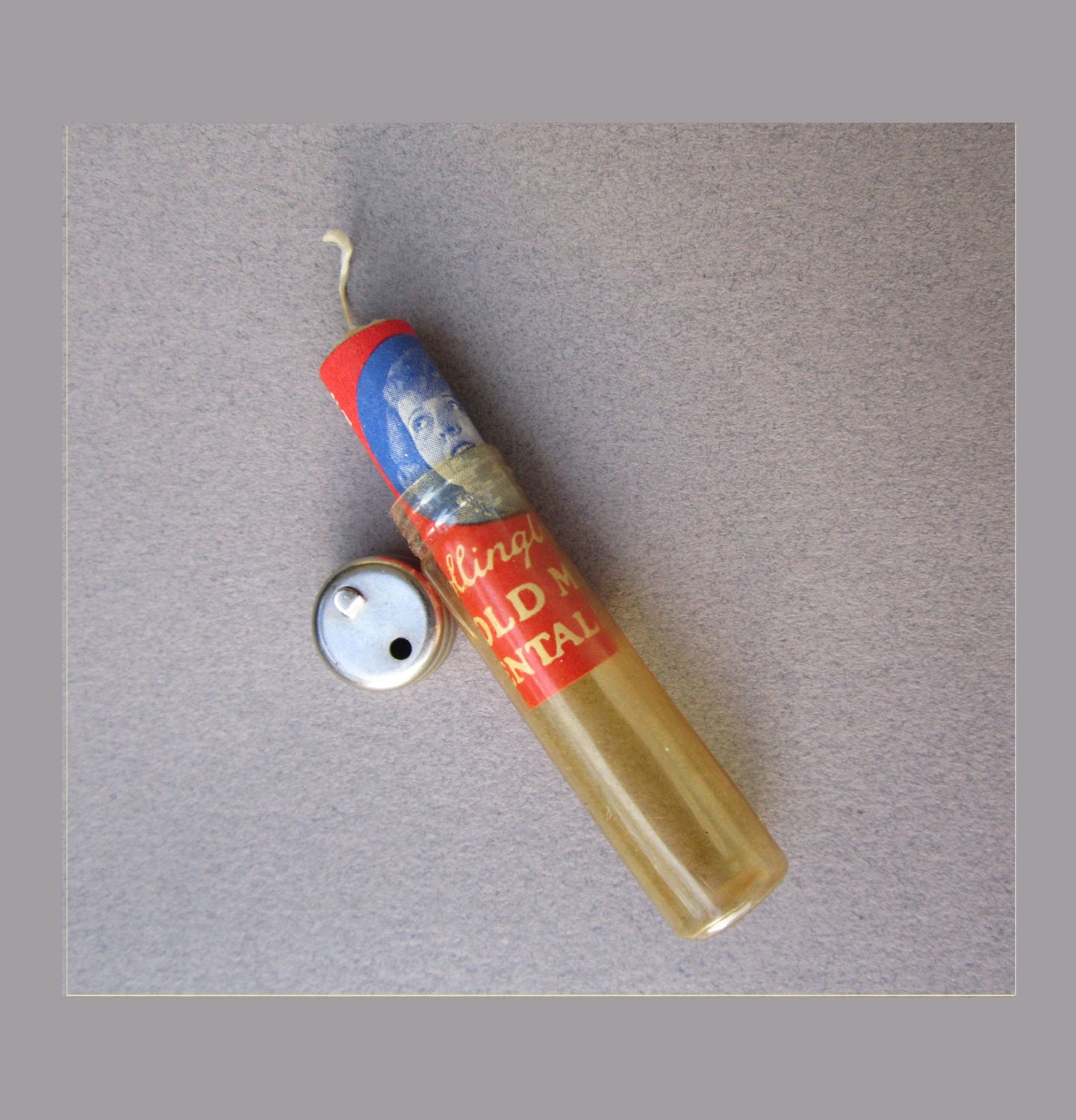 Vintage Dental Floss in Dispenser