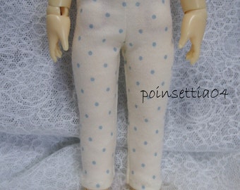 Super Dollfie Yo SD Littlefee Blue Polka Dot Leggings