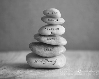 Blended Family Gifts, Housewarming Gift, Unique Hostess Gift, Family Name Sign, New Home Gift, Second Marriage Gifts, New Family Name Print