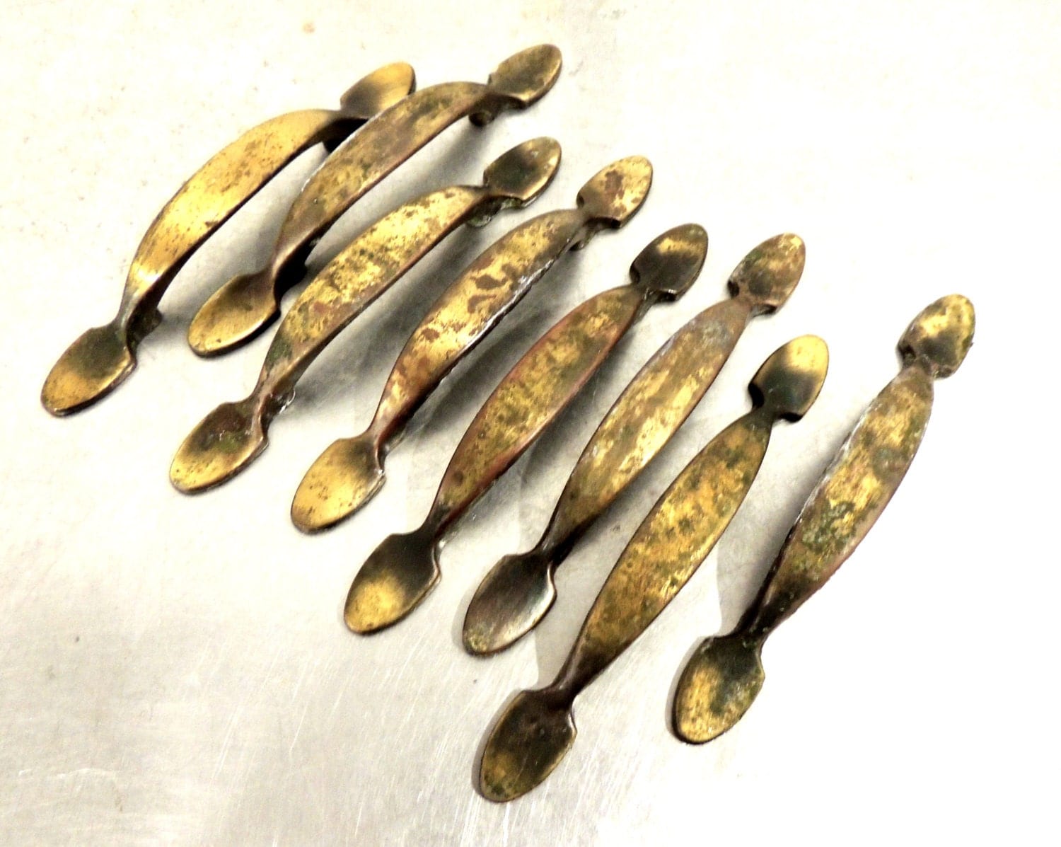 Vintage Brass Antique Drawer Pulls 8 Available By Mkmack On Etsy   Il Fullxfull.645225888 9ymg 