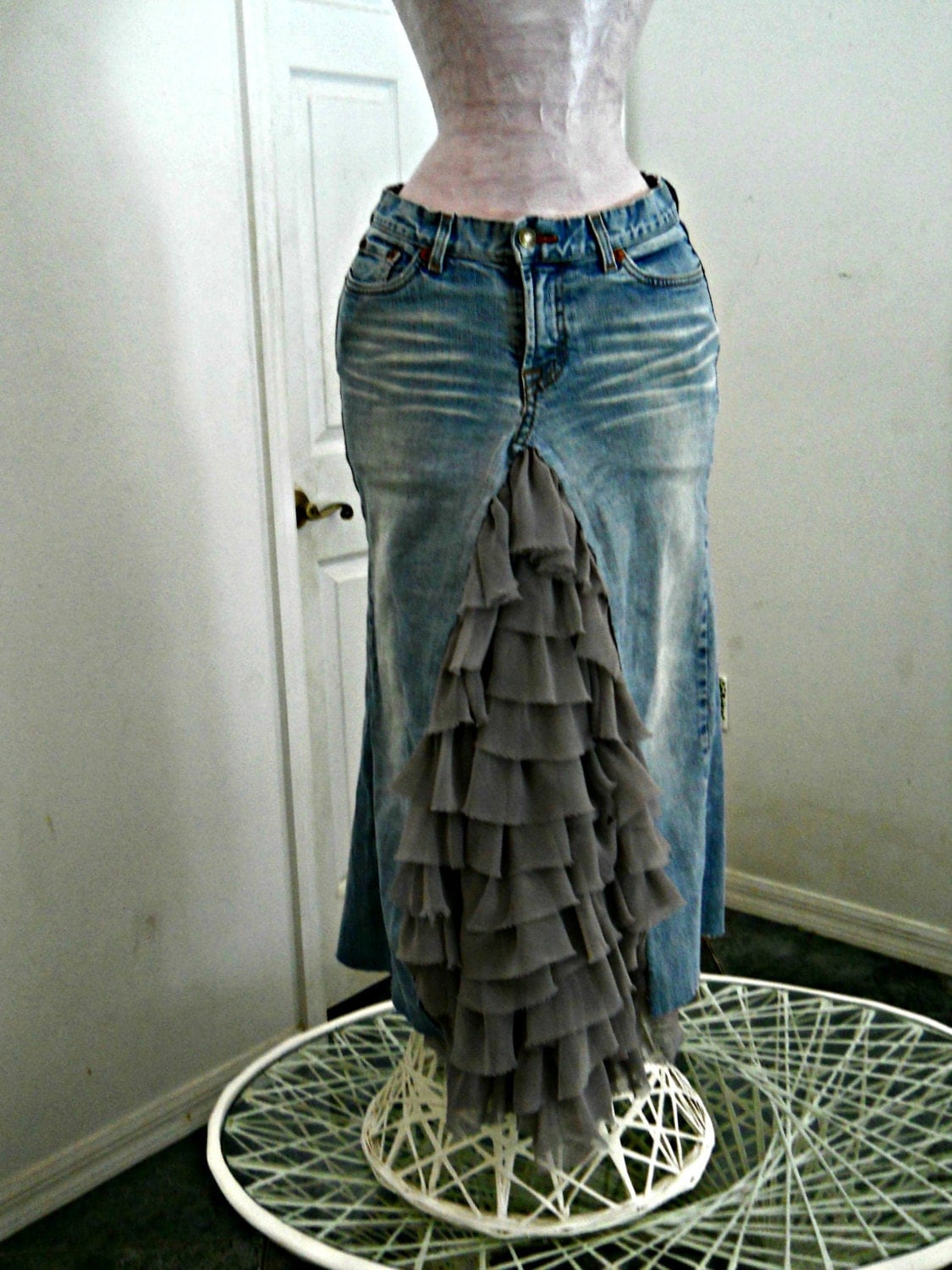 tulle ballroom skirt