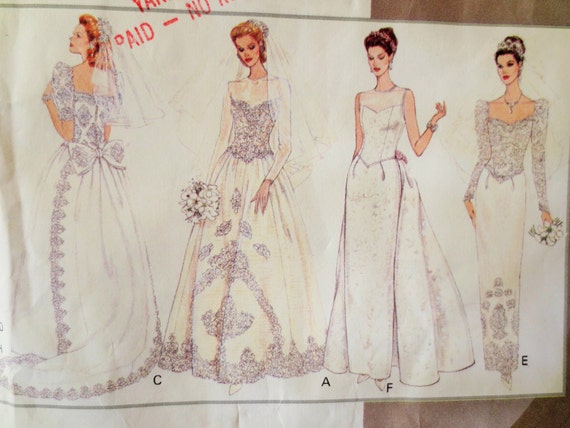 patterns for sewing vintage wedding dresses