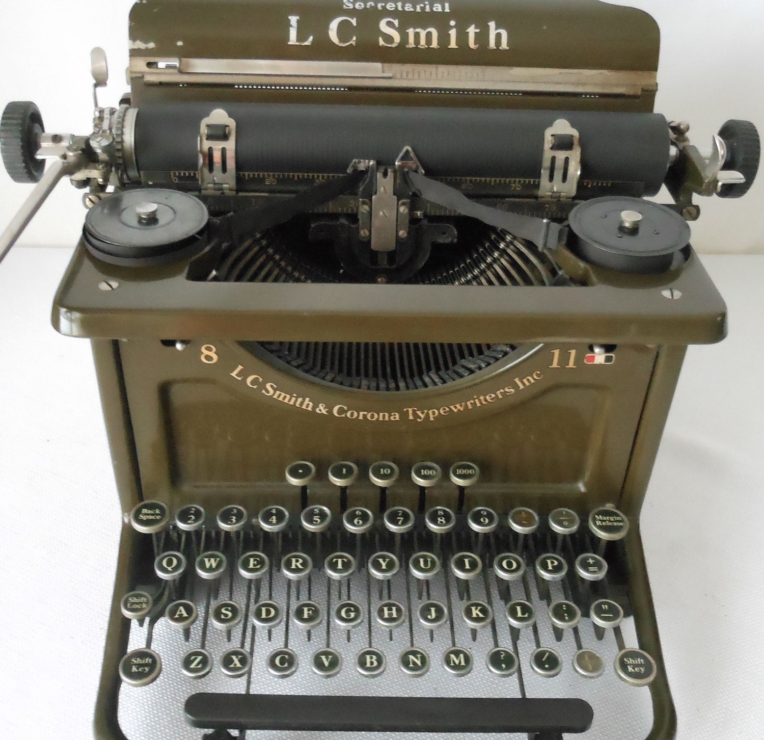 lc smith and corona typewriter 8 11