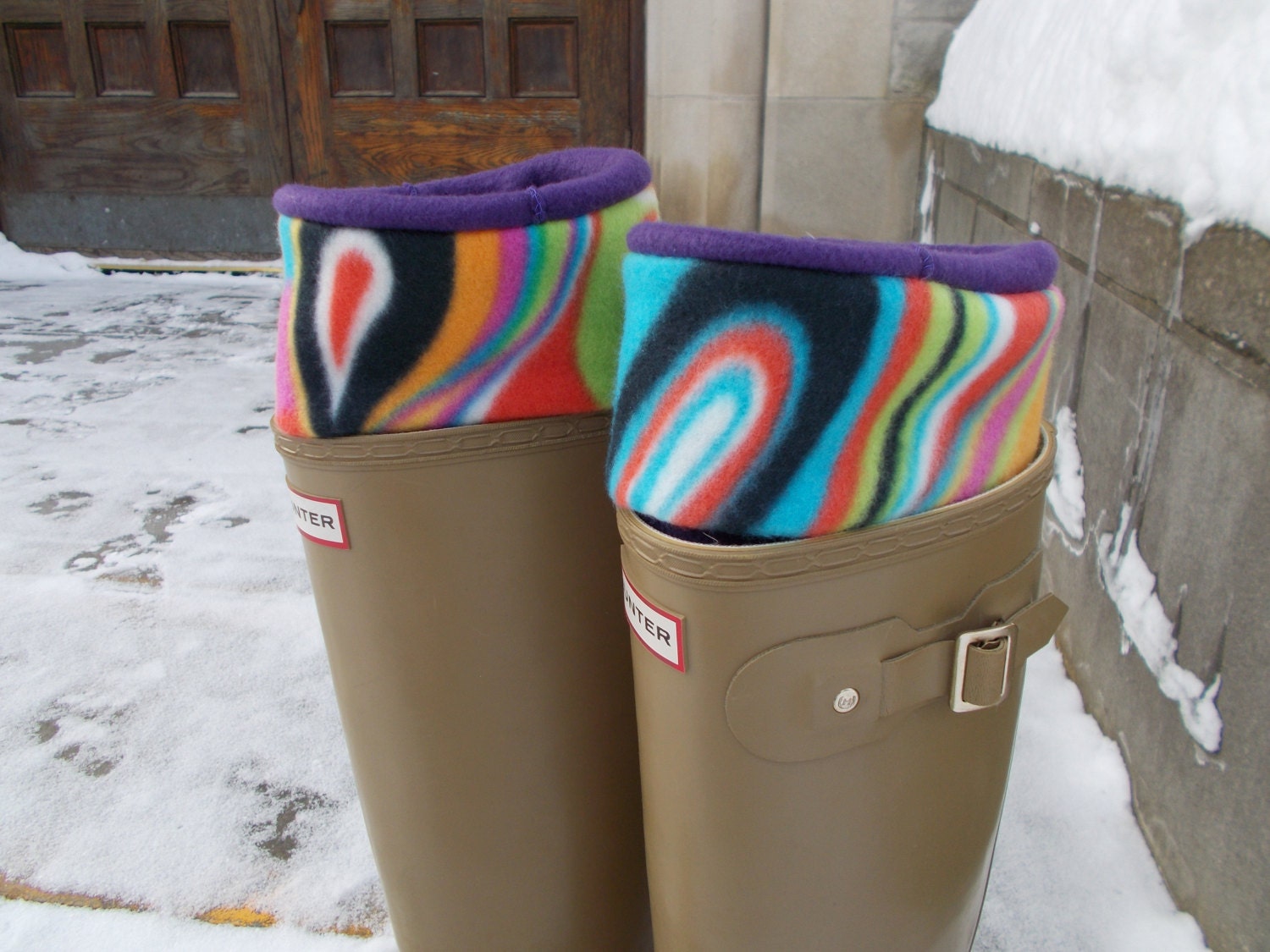 rain boots with warm liners