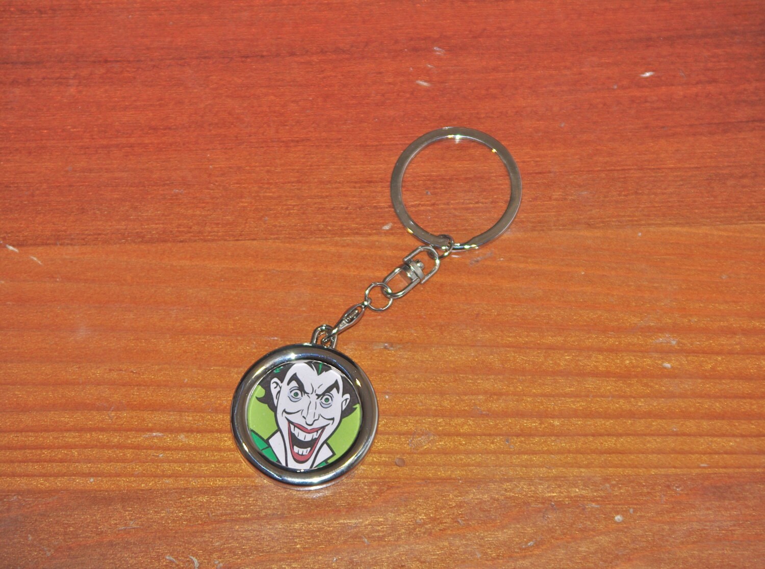 The Joker keychain key ring Batman villain gift by SUPERSOCK