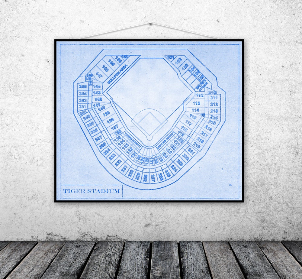 Baseball Stadium Blueprints