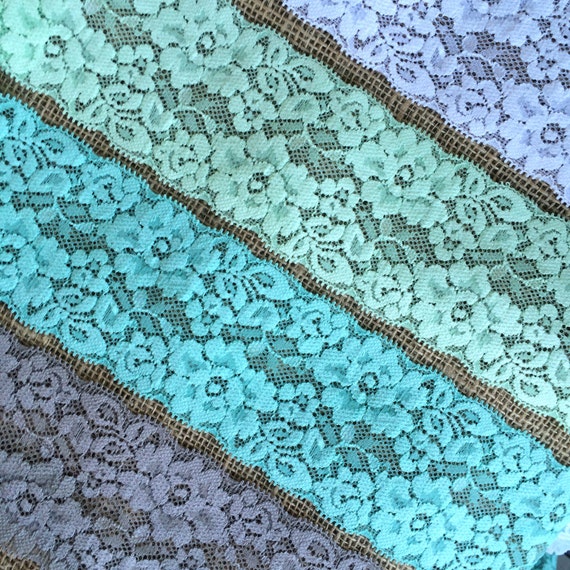 Ivory Cream Lace Elastic 3 Lace Stretch Elastic 7.8cm