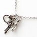 long gun necklace, customized western jewelry cowgirl necklace, long necklace, personalized weapon necklace, pistol jewelry, bridesmaid gift