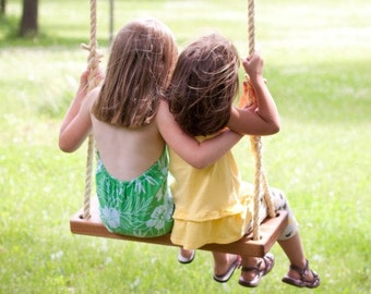 Old Fashioned Tree Swing for the garden