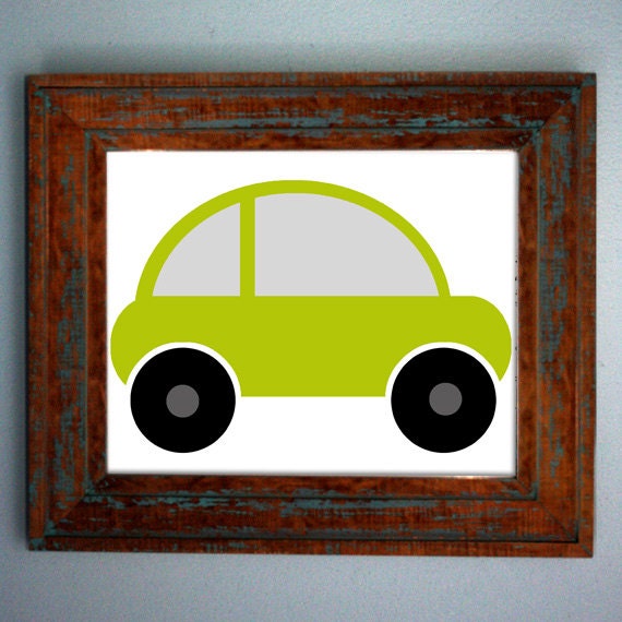 Car Applique Pattern Transportation Applique Template / Boys