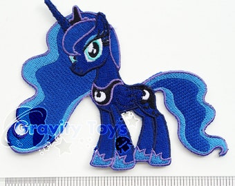 My Little Pony: Friendship is Magic PRINCESS LUNA Iron on Embroidery Patch Applique MLPFIM