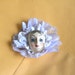 Porcelain Face Brooch, Hand Painted, Vintage Victorian Brooch, ESTATE Jewelry Sale, Item No.B084