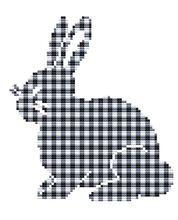 witchy stitchy rabbit cross stitch designer