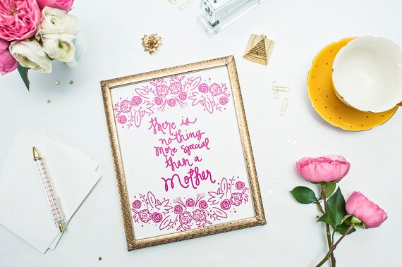 Nothing More Special Than a Mother Art Print