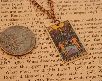jewelry tarot pendant card