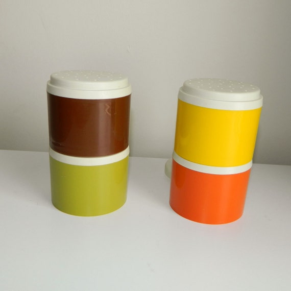 Tupperware Stackable Spice containers by Bluebirdsshop on Etsy