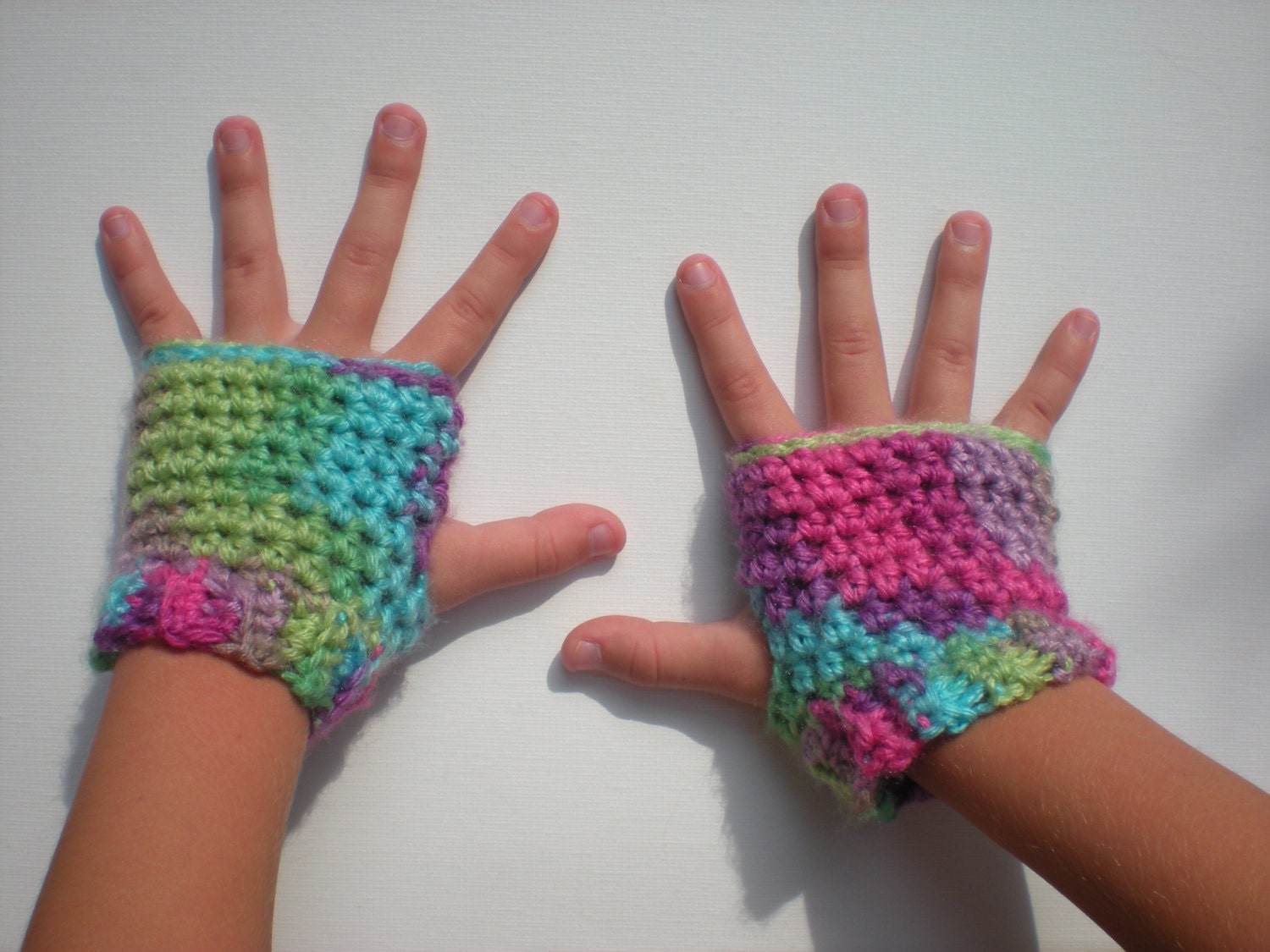 easy gloves pattern crochet PDF Kid swellamy easy PATTERN: by fingerless crochet Gloves