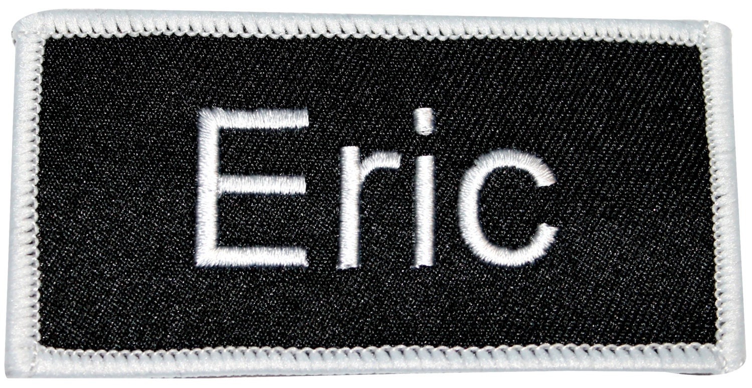 Eric Eric Name Tag Uniform Identification Badge