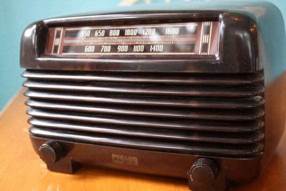 1940 Philco radio by RockwoodRadio on Etsy