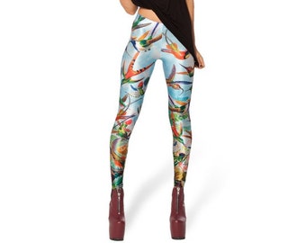 nike birds of paradise leggings