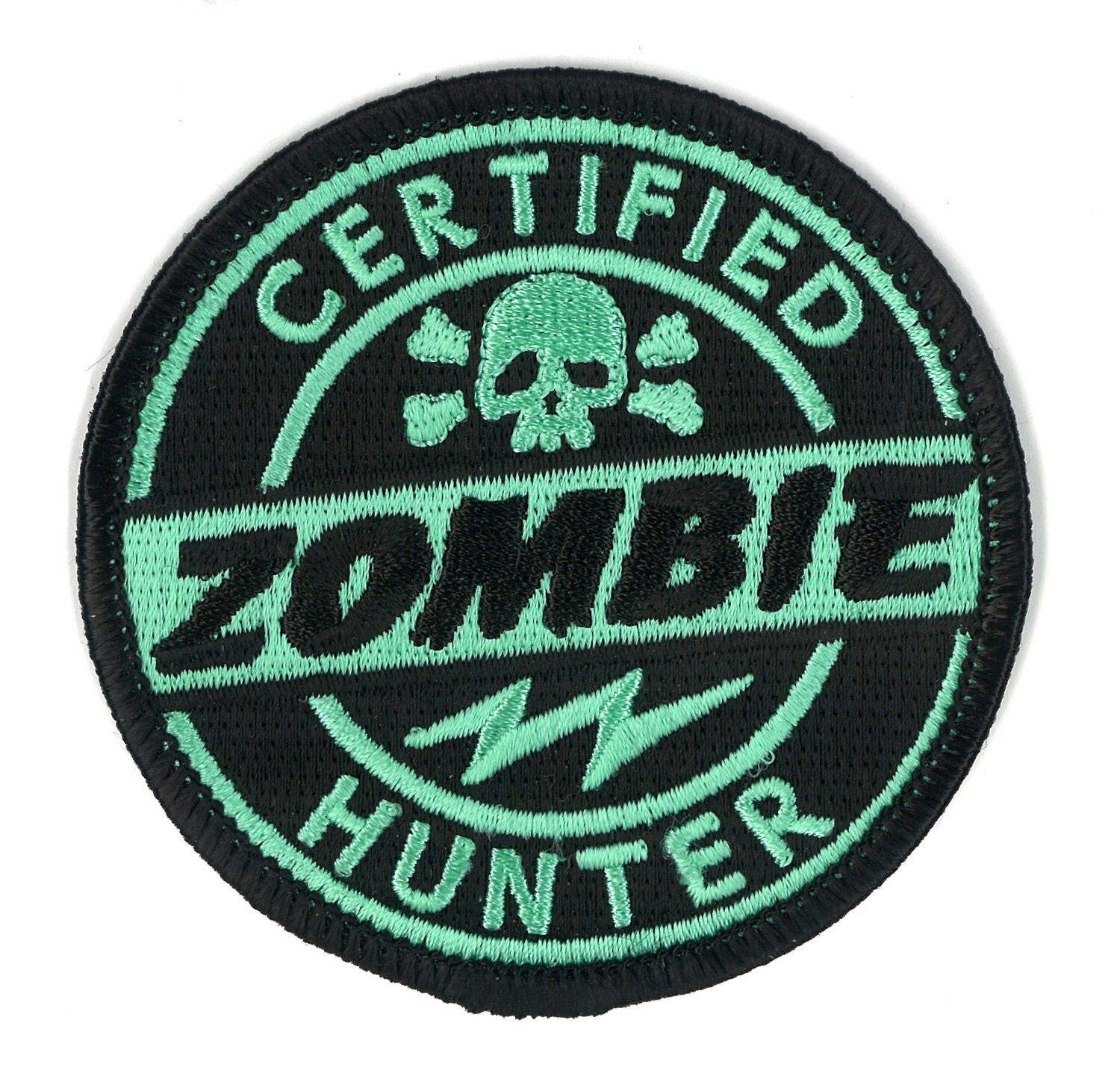 zombie hunter patch i walk through the valley