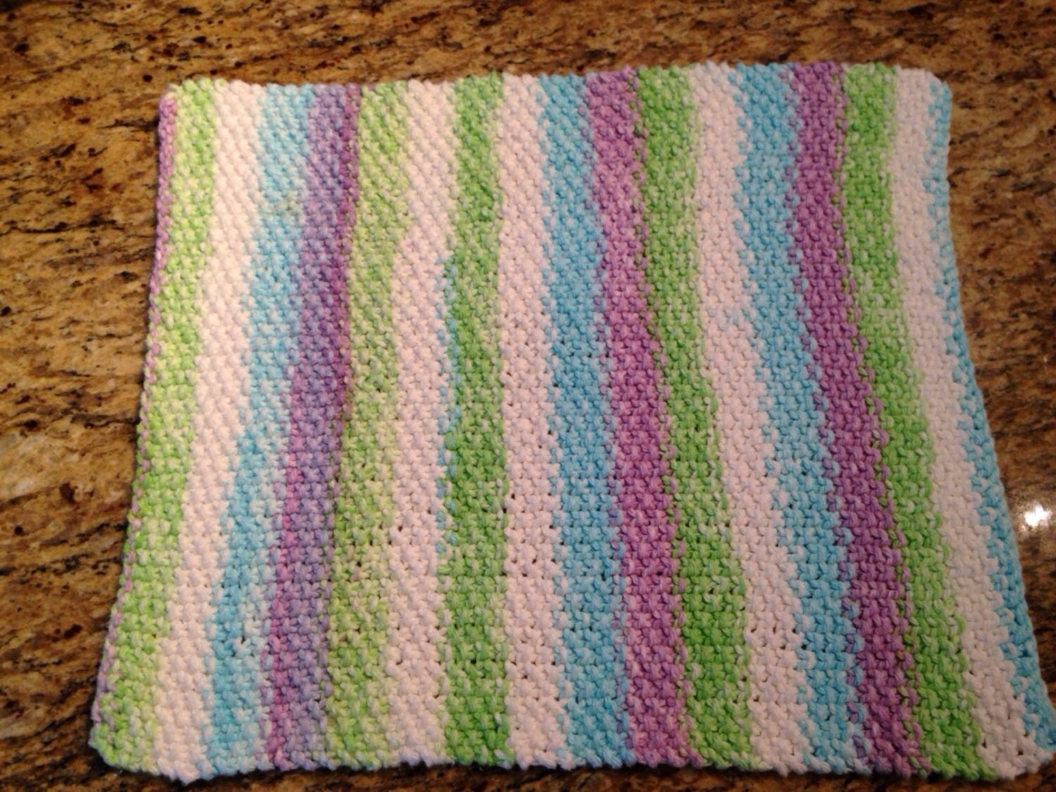 Set of 4 knit placemats