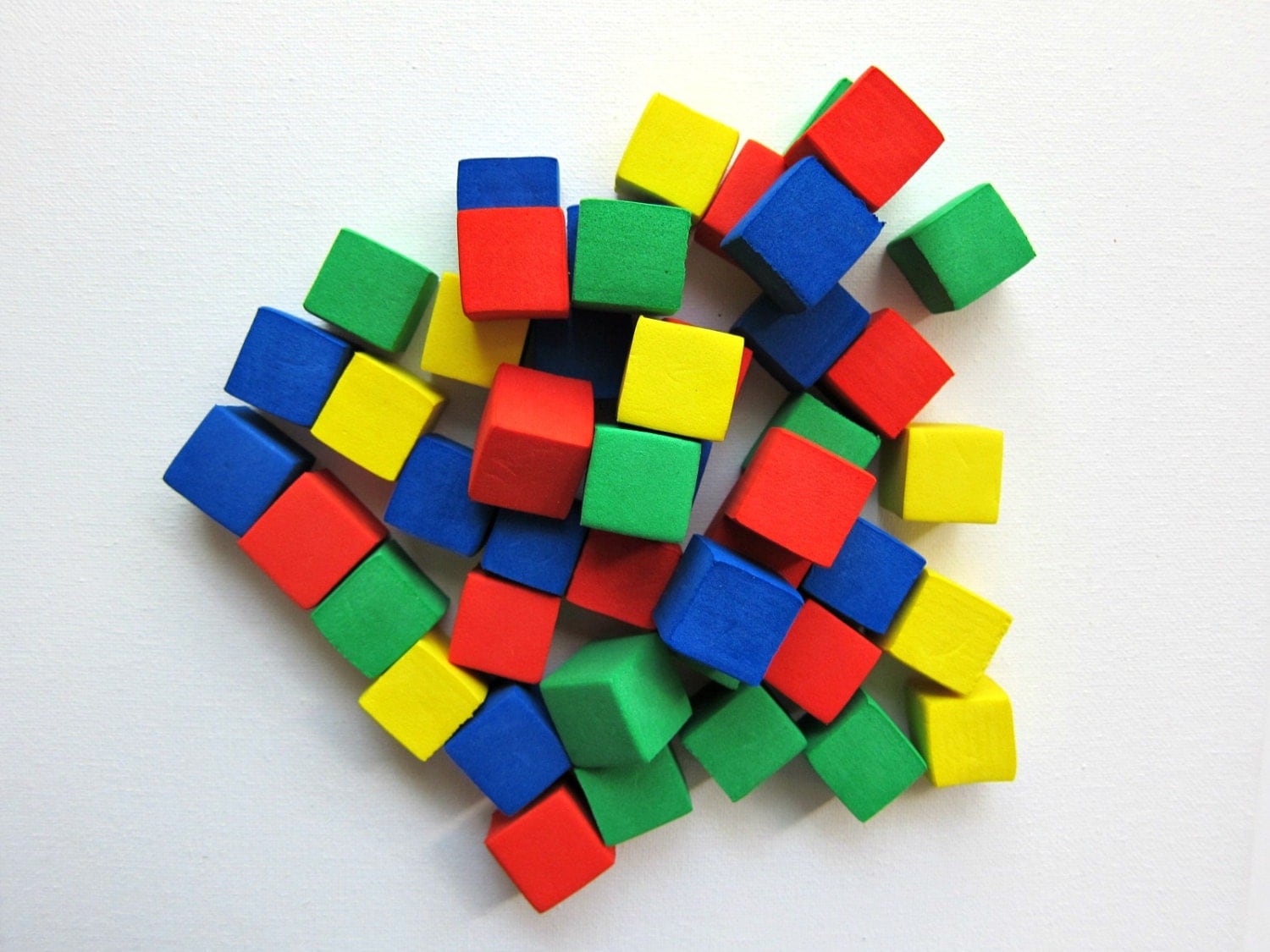 92pcs FOAM CUBES Assortment Colors