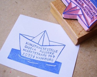 custom address stamp ship
