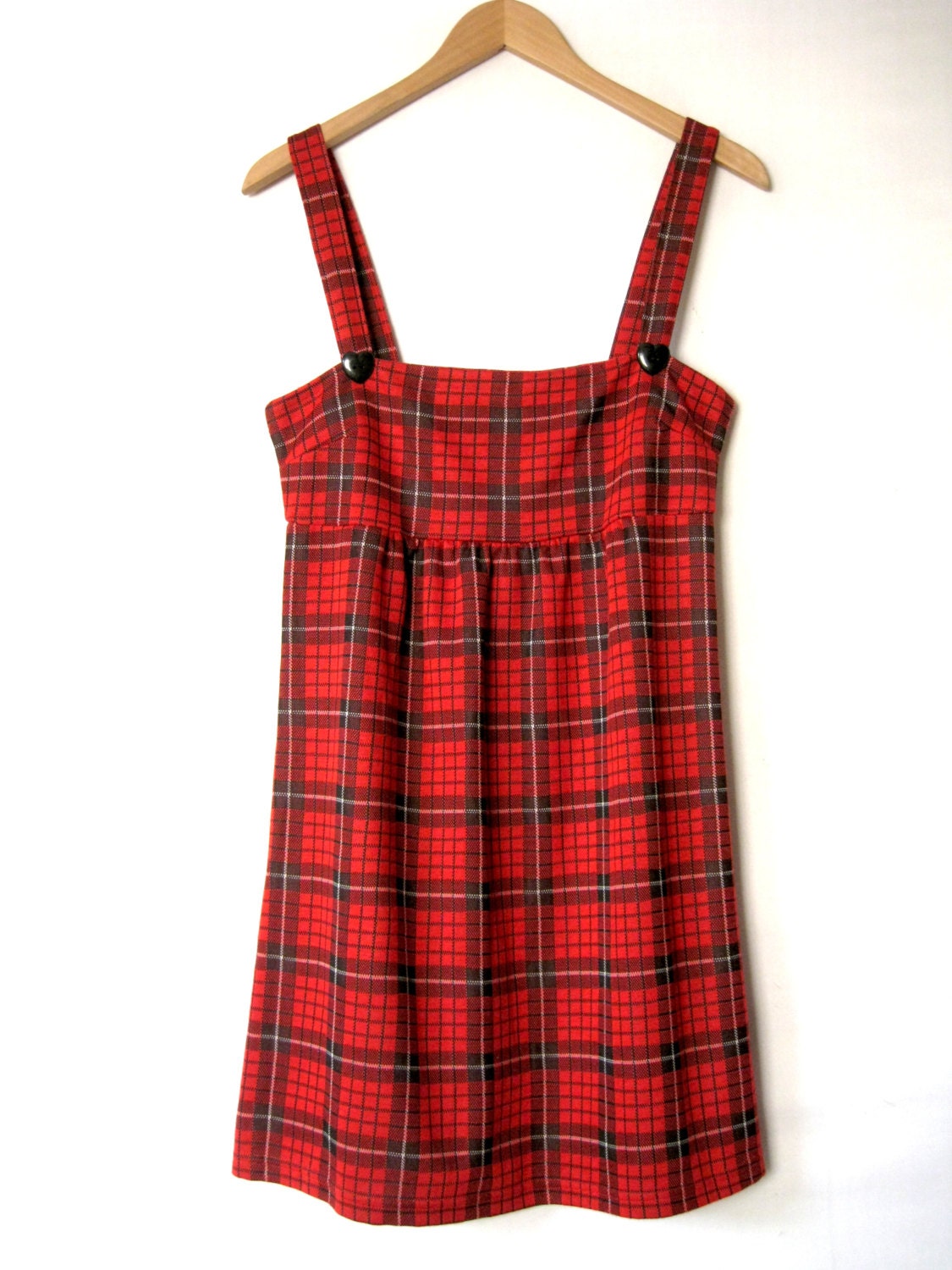 90s Tartan Plaid Jumper Dress Pinafore Mini By Thesavvybum On Etsy 7935