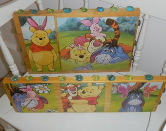 winnie the pooh rubber blocks