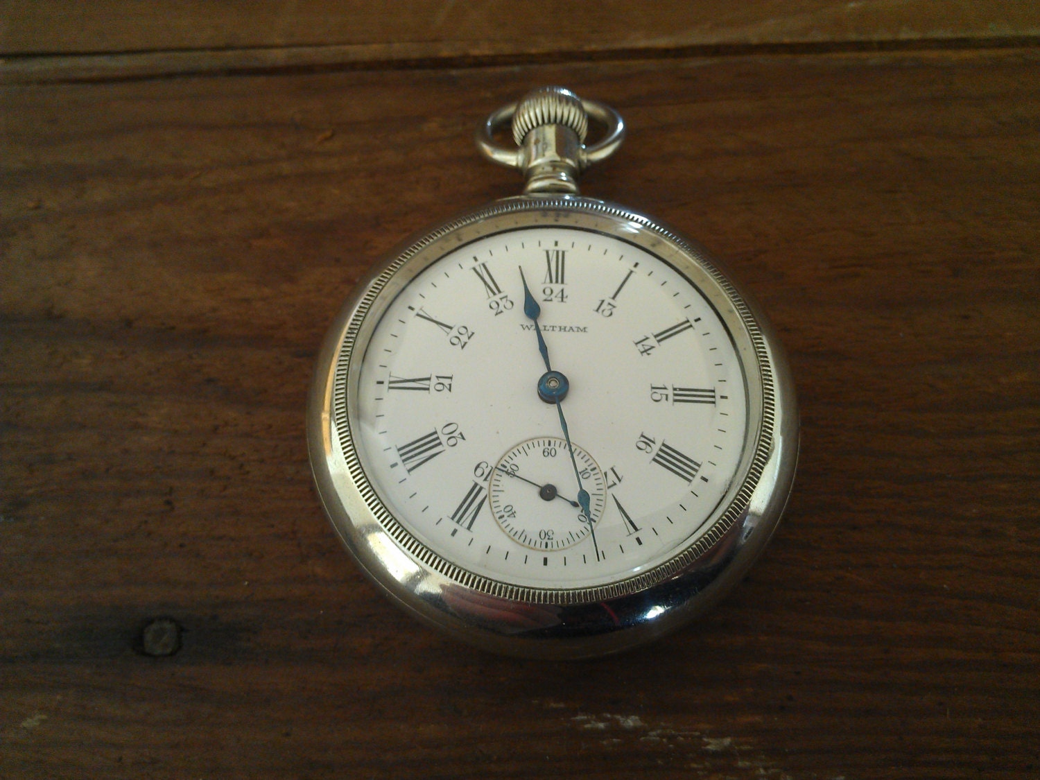 waltham 7 jewel pocket watch