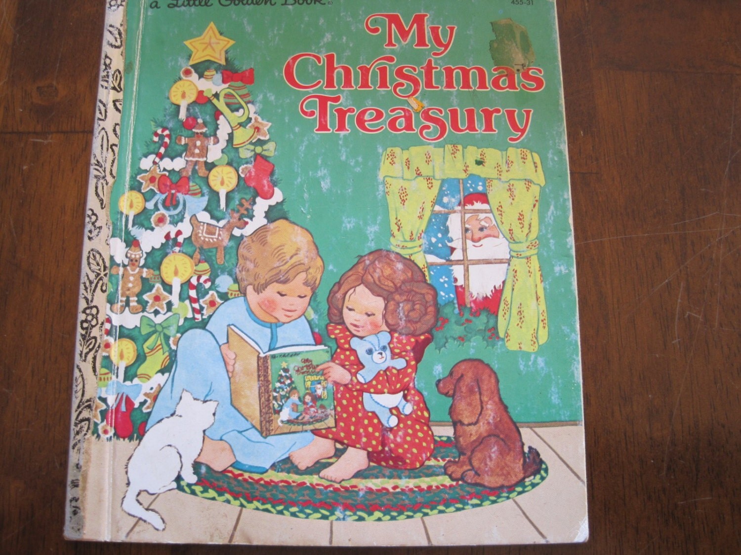 Vintage My Christmas Treasury a Little Golden Book