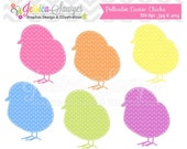 50% OFF - CLEARANCE, easter chick clipart, digital element, graphic, for invitations, bottle caps, card making, commercial use Il_170x135