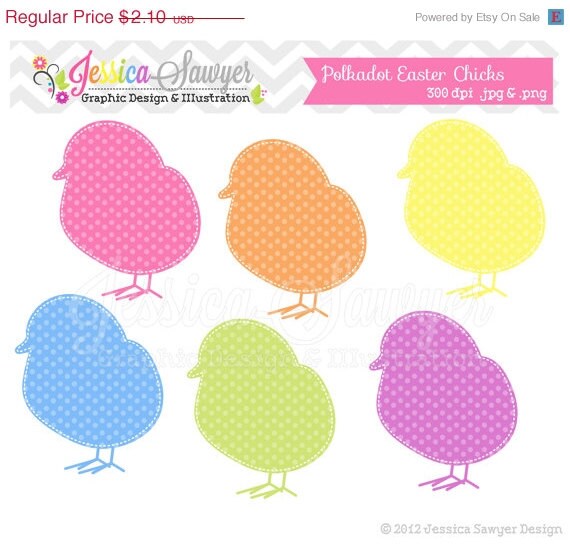50% OFF - CLEARANCE, easter chick clipart, digital element, graphic, for invitations, bottle caps, card making, commercial use Il_570xn